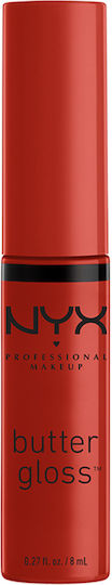 NYX Professional Makeup Butter Gloss Lip Gloss Apple Crisp 8ml