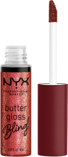 NYX Professional Makeup Butter Gloss Bling! Lipgloss 07 Big Spender 8ml