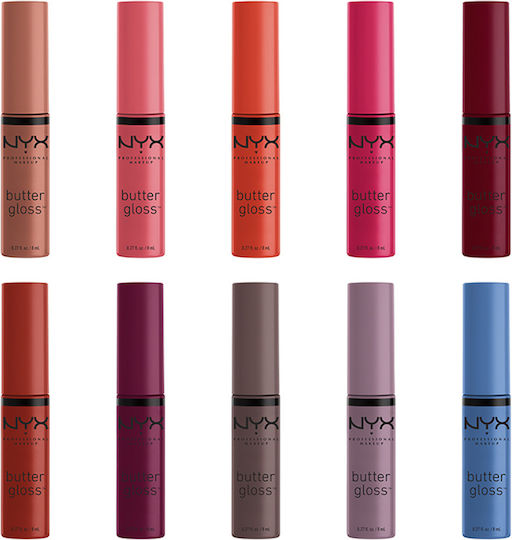 NYX Professional Makeup Butter Gloss Lip Gloss Apple Crisp 8ml