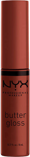 NYX Professional Makeup Butter Lip Gloss 51 Brownie Drip 8ml