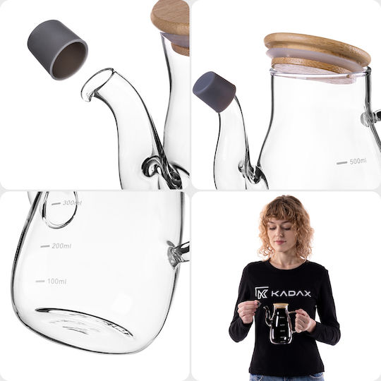 Kadax Cutie De Ulei Din Sticlă Cu Flux 500ml