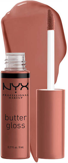 NYX Professional Makeup Butter Gloss Lip Gloss 46 Butterscotch 8ml