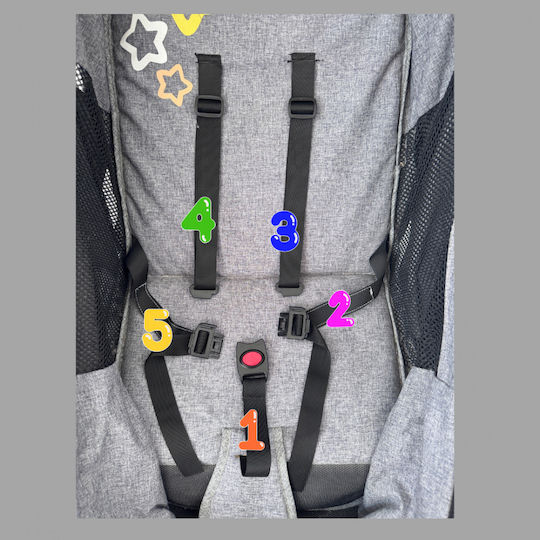 Kinderwagenabdeckung Gray