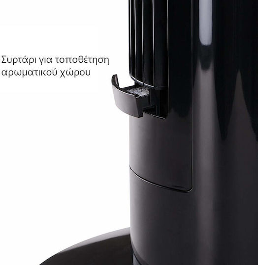 First Austria Ανεμιστήρας Πύργος 60W με Τηλεχειριστήριο Μαύρος