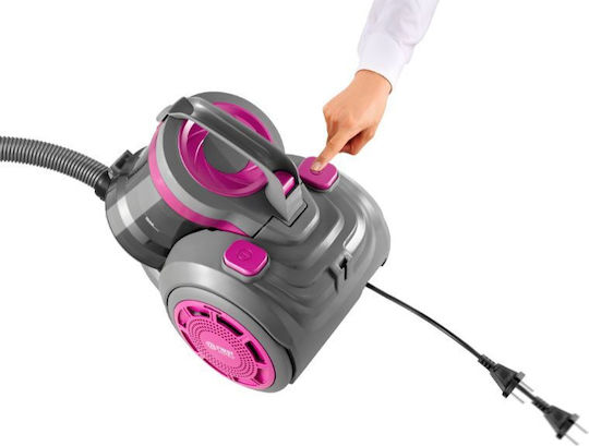 First Austria FA-5547-4-PU Vacuum Cleaner 800W Bagless 2lt Pink