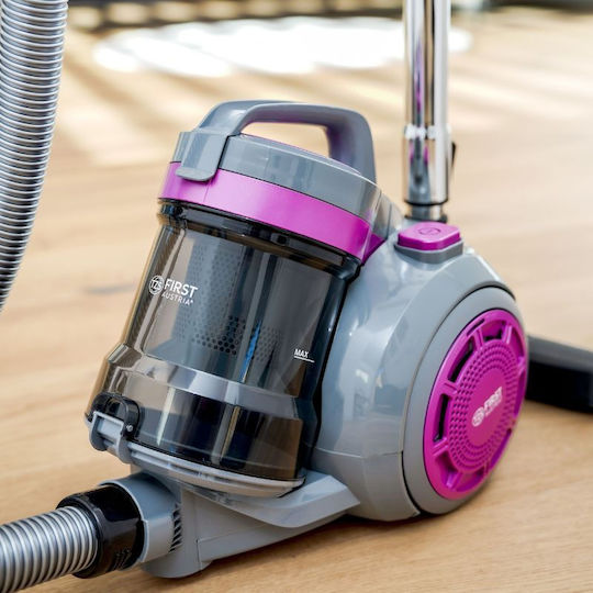 First Austria FA-5547-4-PU Vacuum Cleaner 800W Bagless 2lt Pink