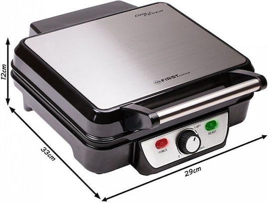 First Austria Τοστιέρα Γκριλιέρα 1800W Inox