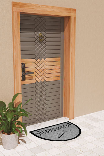 SteweHome Πατάκι Εισόδου Γκρι STE-031670-P31670 Γκρι