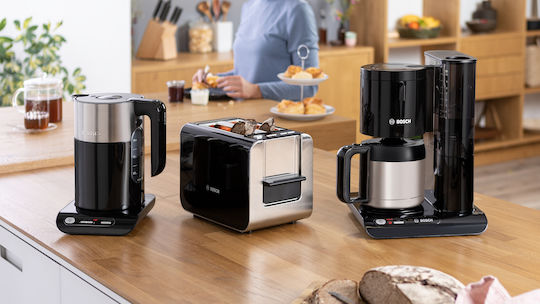 Bosch Styline Kettle 1.5lt 2400W Black