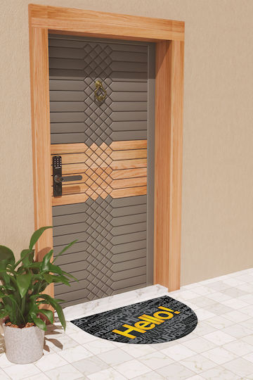 SteweHome Πατάκι Εισόδου Μαύρο STE-031551-P31551 Μαύρα