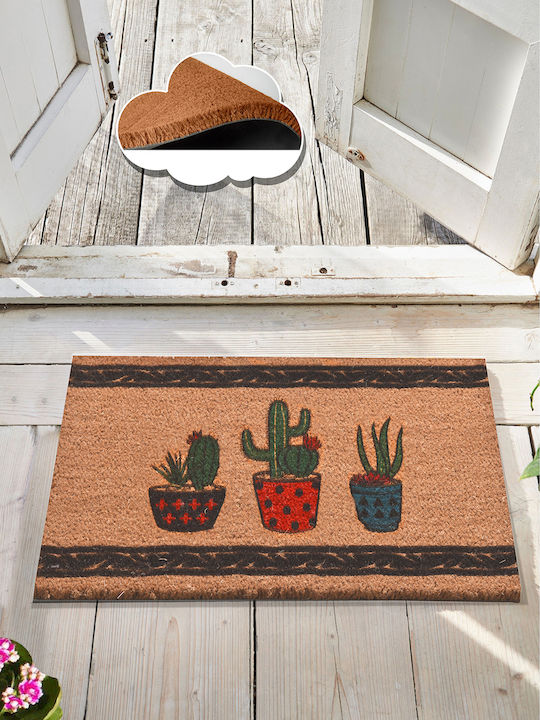 SteweHome Non-Slip White Doormat Thickness 15mm