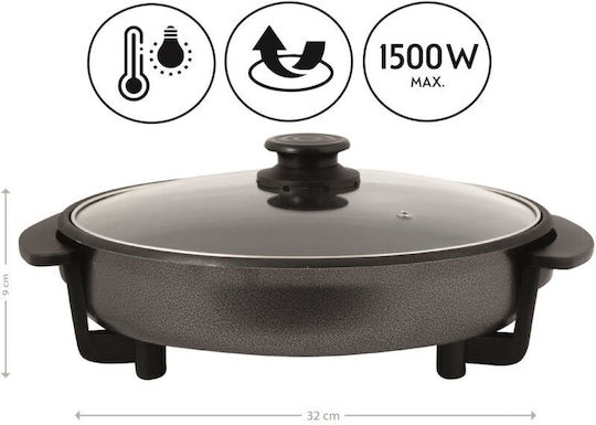 First Austria Pizzabäcker 1500W Gray