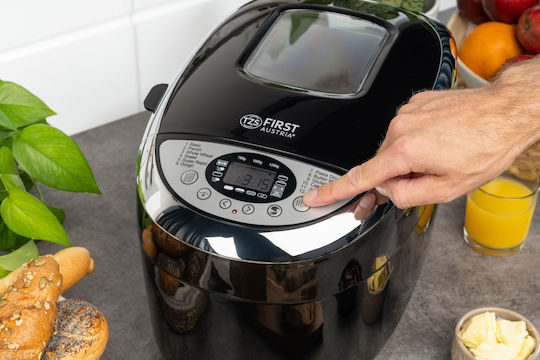 First Austria Bread Maker 850W with Container Capacity 1250gr and 12 Baking Programs