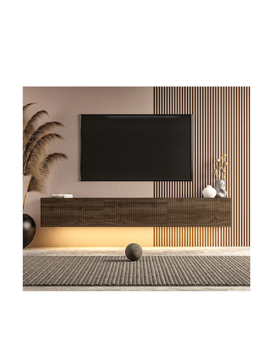 TV-Ständer mit LED-Beleuchtung Braune M180xT31xH28cm