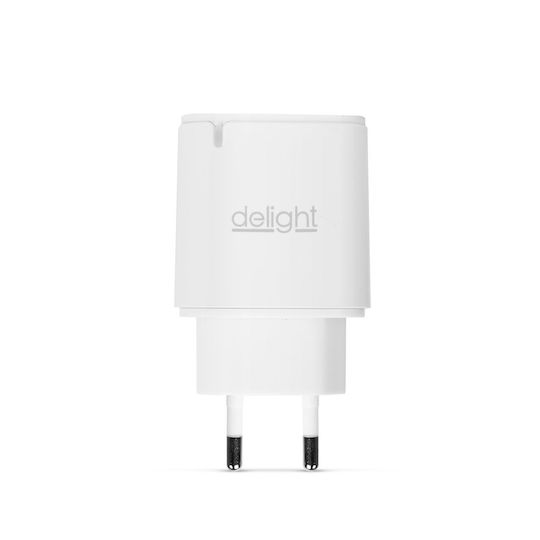 Alista Home Incarcator Fără Cablu cu Port USB-C 20W Power Delivery Alb (GLB_55046WH)