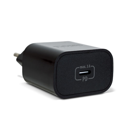 Alista Home Incarcator Fără Cablu cu Port USB-C 20W Power Delivery Negru (GLB_55040BK)