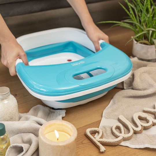 First Austria Massage Device for the Legs with Infrared Heat and Vibration Blue