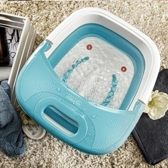 First Austria Massage Device for the Legs with Infrared Heat and Vibration Blue