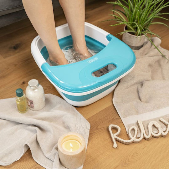 First Austria Massage Device for the Legs with Infrared Heat and Vibration Blue