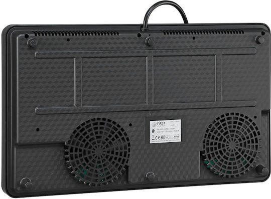 First Austria FA-5095-5 Kochplatten Herdtyp Induktion Doppel Schwarz