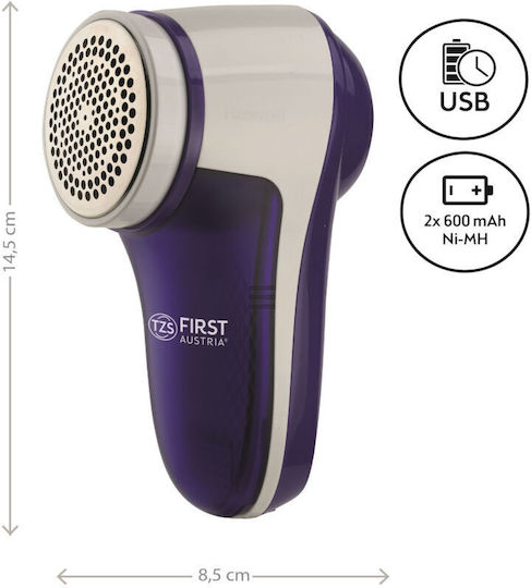 First Austria Rechargeable Fabric Shaver Blue