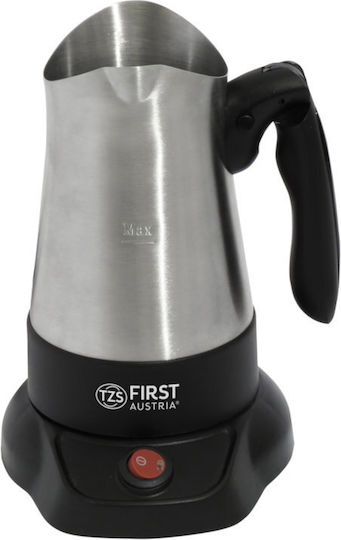 First Austria Electric Greek Coffee Pot 800W with Capacity 350ml Inox