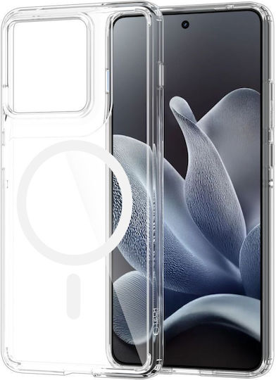 Tech-Protect Flexair Hybrid Back Cover Silicone / Plastic Transparent (Motorola Edge 70)