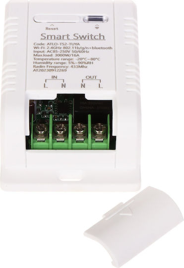 Atlo Smart Switch Wi-Fi, Bluetooth & ZigBee 16A