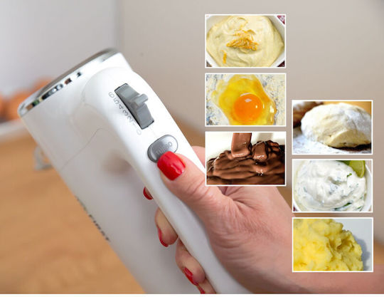 First Austria Mixer Handmixer 300W Weiß