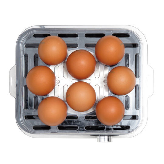 First Austria Egg Cooker 8 Egg Capacity 500W Grey