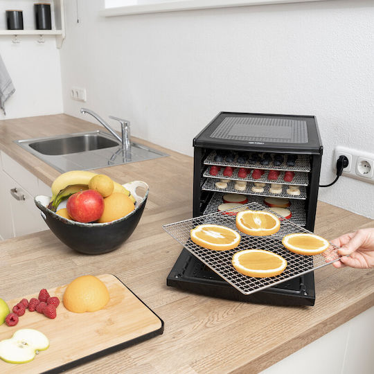 First Austria Food Dehydrator with 6 Shelves and Adjustable Temperature 35-70°C