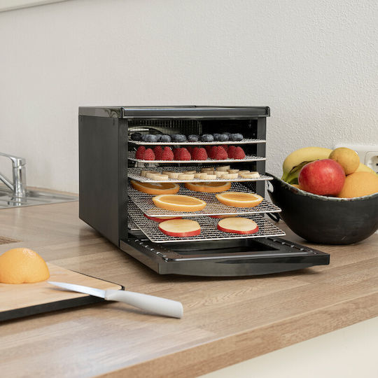 First Austria Food Dehydrator with 6 Shelves and Adjustable Temperature 35-70°C