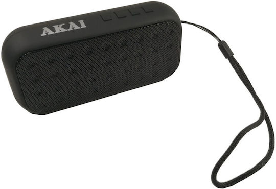 Akai Proffesional WS-529 Ηχείο Bluetooth 3W με Ραδιόφωνο και Διάρκεια Μπαταρίας έως 3 ώρες Μαύρο