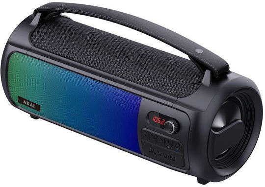 Akai Proffesional ABTS-35 Ηχείο Bluetooth 10W με Ραδιόφωνο και Διάρκεια Μπαταρίας έως 6 ώρες Μαύρο