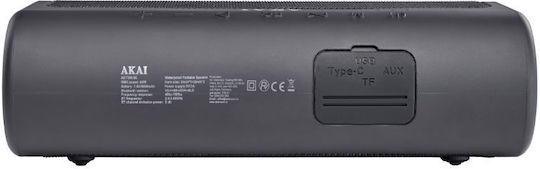 Akai Proffesional ABTSW-90 Ηχείο Bluetooth 60W με Διάρκεια Μπαταρίας έως 12 ώρες Μαύρο