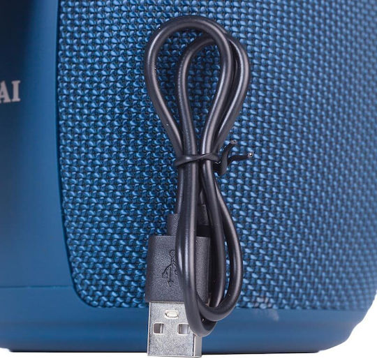 Akai Proffesional Abts-v5 Bluetooth Speaker 3W with Radio and Battery Life up to 6.5 hours Blue