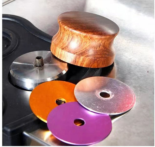 Cremacup Distributor with Flat Surface 58mm in Brown Color