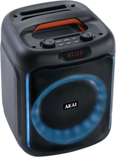 Akai Proffesional Karaoke Speaker With Wired Microphone And Lighting Effects ABTS-V20 Black