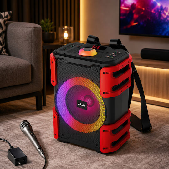 Akai Proffesional Ηχείο ABTS-V25 Κόκκινο
