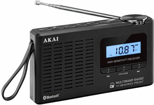 Akai Proffesional APR-600 Φορητό Ραδιόφωνο Επαναφορτιζόμενο με Bluetooth Μαύρο