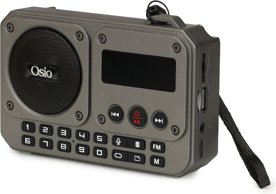 Osio OPR-3020 mit Bluetooth und USB Gray