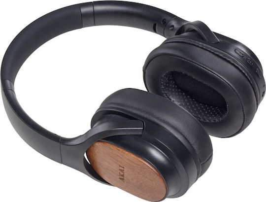 Akai Proffesional Bluetooth Wireless Over Ear Headphones with Radio with 13 hours of Operation Silver