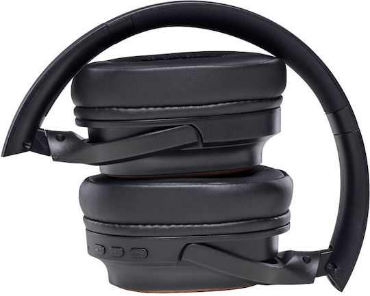 Akai Proffesional Bluetooth Wireless Over Ear Headphones with Radio with 13 hours of Operation Silver