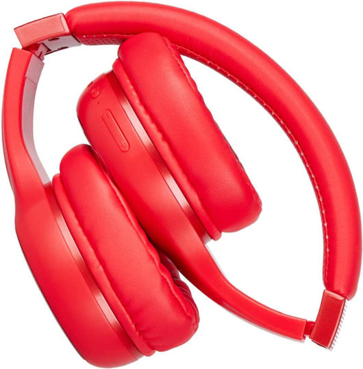 Motorola Escape 220 Bluetooth Wireless Over Ear Headphones with 24 hours of Operation Red