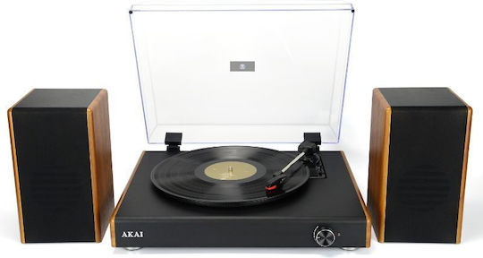 Akai Proffesional ATT-240SP Πικάπ με Προενίσχυση και Ενσωματωμένα Ηχεία Μαύρο