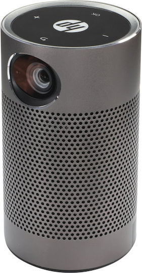 HP MP250 Mini 3D Beamer DLP Lichtquelle LED mit Wi-Fi (Eingebaut) und Eingebauten Lautsprechern