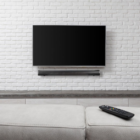 Osio Soundbar Bluetooth and HDMI 48W with Remote Control Black OSBT-9015