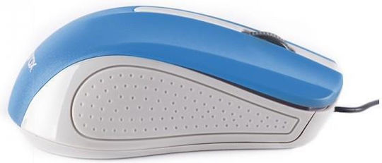 Approx APPOMLITEV2 Ενσύρματο Εργονομικό Ποντίκι Light Blue