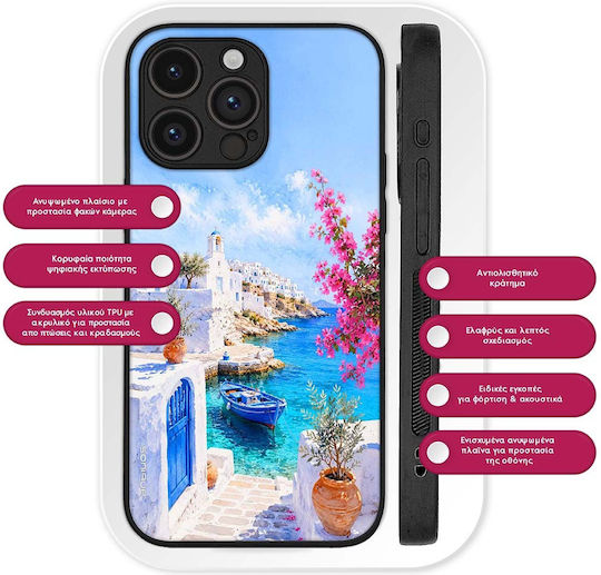 Калъф Sonique Greek Island Muse Series Google Pixel 10 Pro XL 5G Якоруване