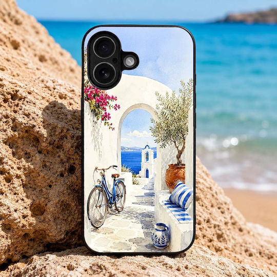 Калъф Sonique Greek Island Muse Series Google Pixel 9a 5g Пътуване в Егейско море